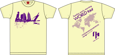 モモーイワールドツアー2008Tシャツナチュラル